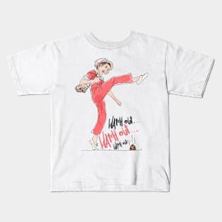 Shit!! Watch Out - Original Artwork Kids T-Shirt